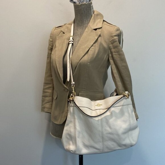 Coach Lexie Shoulder Bag Pebble Leather Handbag - Picture 3 of 14